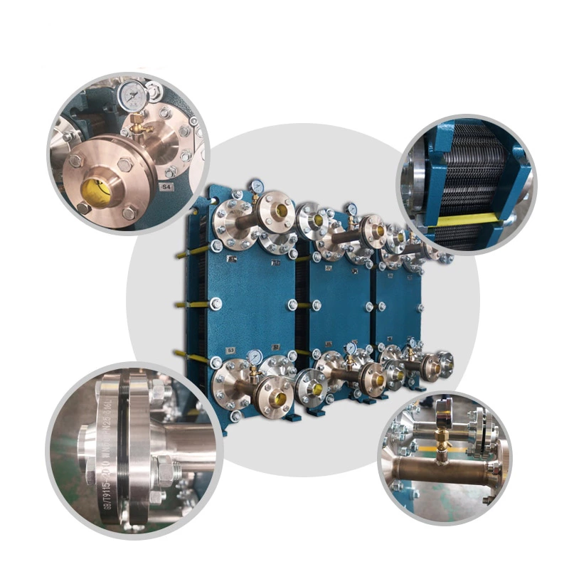 Semi-welded plate heat exchanger T20MW
