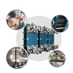Semi-welded plate heat exchanger T20MW
