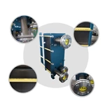 Semi-welded plate heat exchanger M10BW