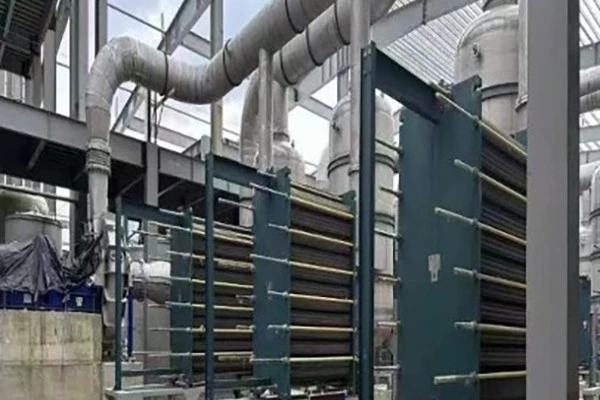 MVR Three Effect  For 80 Tonnes Evaporation Capacity In Hungary