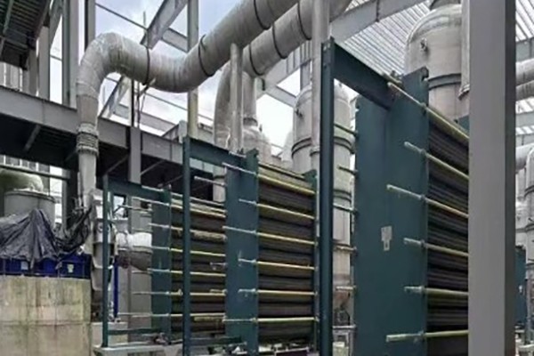 MVR Three Effect  For 80 Tonnes Evaporation Capacity In Hungary