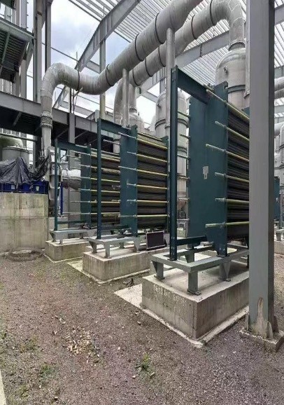 MVR Three Effect  For 80 Tonnes Evaporation Capacity In Hungary