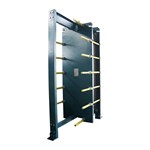 Wide channel plate heat exchanger BW250A